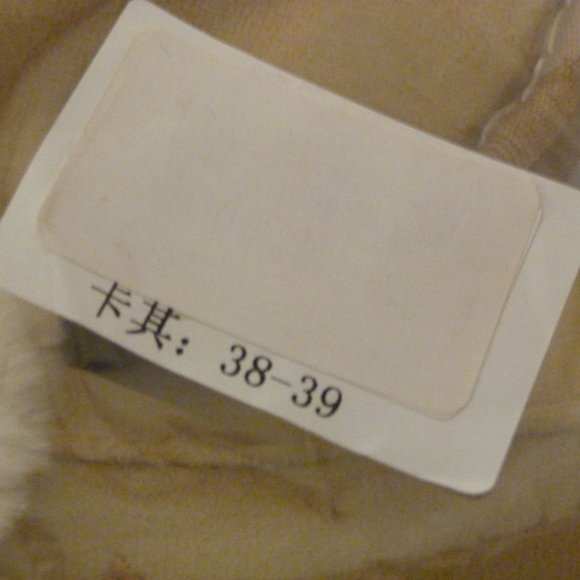 Misheng NEVER WORN Old Stock Women's Faux Suede Fur Lined Slip-Ons Slippers S/M - Picture 2 of 10